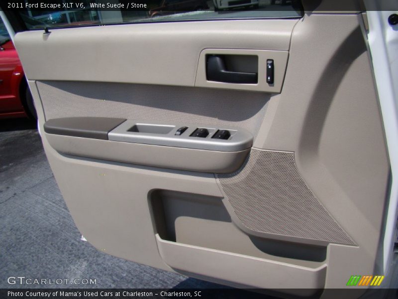 White Suede / Stone 2011 Ford Escape XLT V6