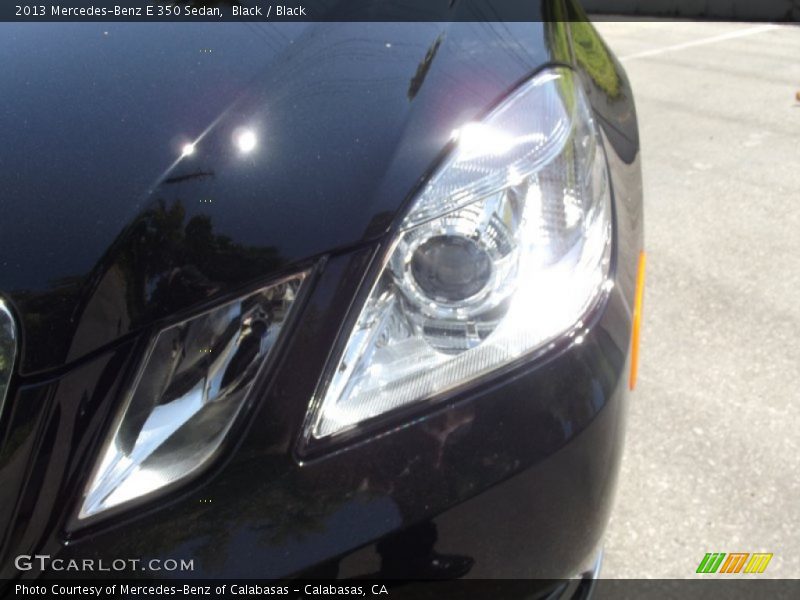 Black / Black 2013 Mercedes-Benz E 350 Sedan