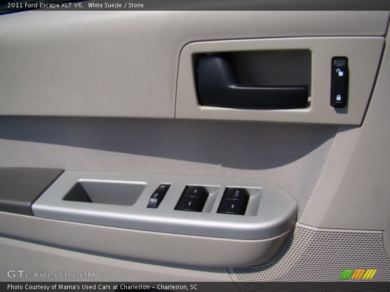 White Suede / Stone 2011 Ford Escape XLT V6
