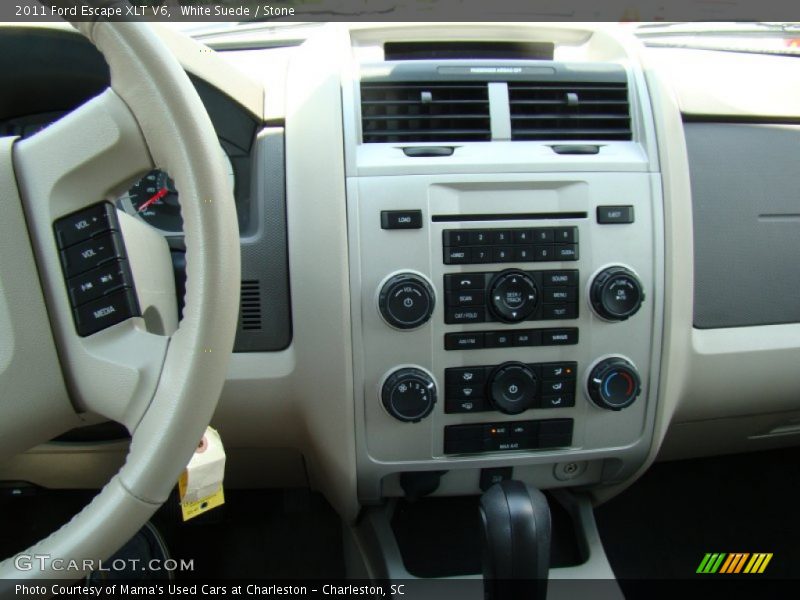 White Suede / Stone 2011 Ford Escape XLT V6