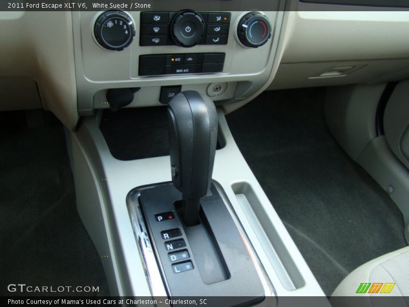 White Suede / Stone 2011 Ford Escape XLT V6