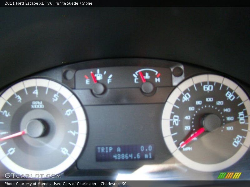 White Suede / Stone 2011 Ford Escape XLT V6