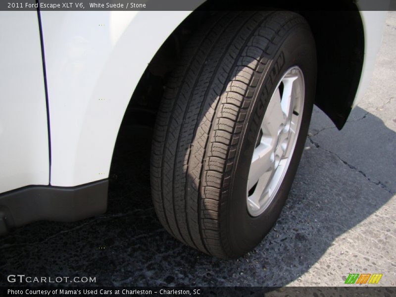 White Suede / Stone 2011 Ford Escape XLT V6