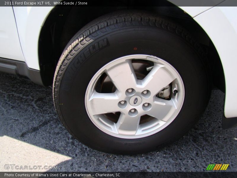 White Suede / Stone 2011 Ford Escape XLT V6