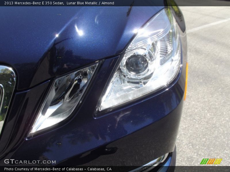 Lunar Blue Metallic / Almond 2013 Mercedes-Benz E 350 Sedan