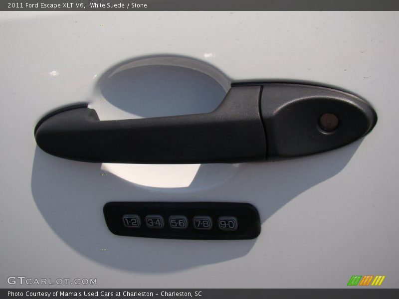 White Suede / Stone 2011 Ford Escape XLT V6