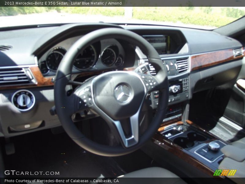 Lunar Blue Metallic / Almond 2013 Mercedes-Benz E 350 Sedan