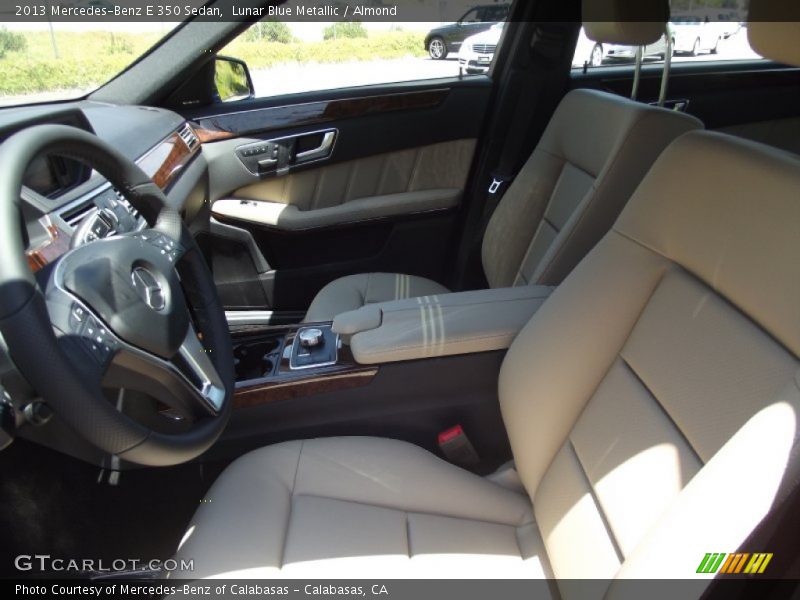 Lunar Blue Metallic / Almond 2013 Mercedes-Benz E 350 Sedan