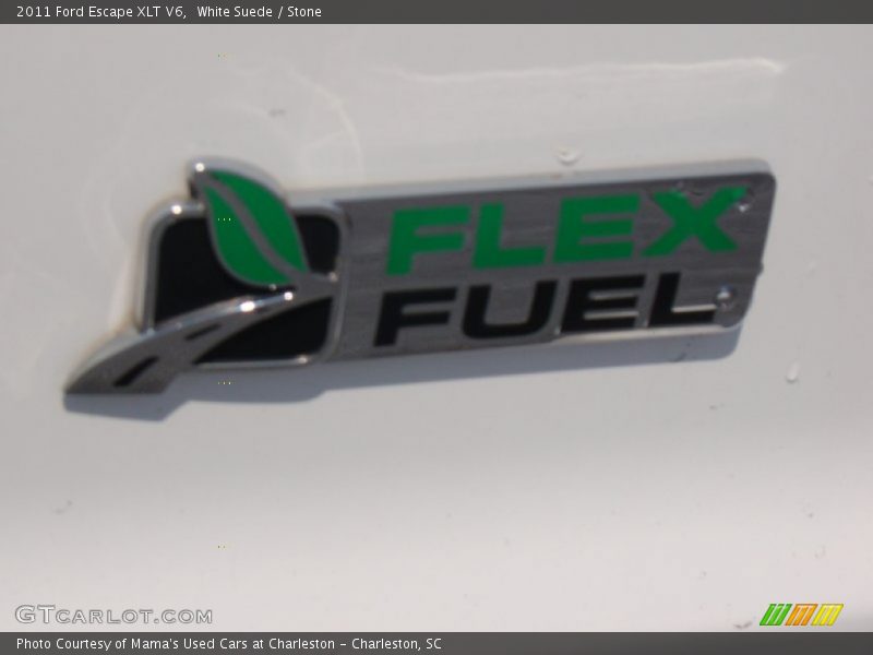 White Suede / Stone 2011 Ford Escape XLT V6