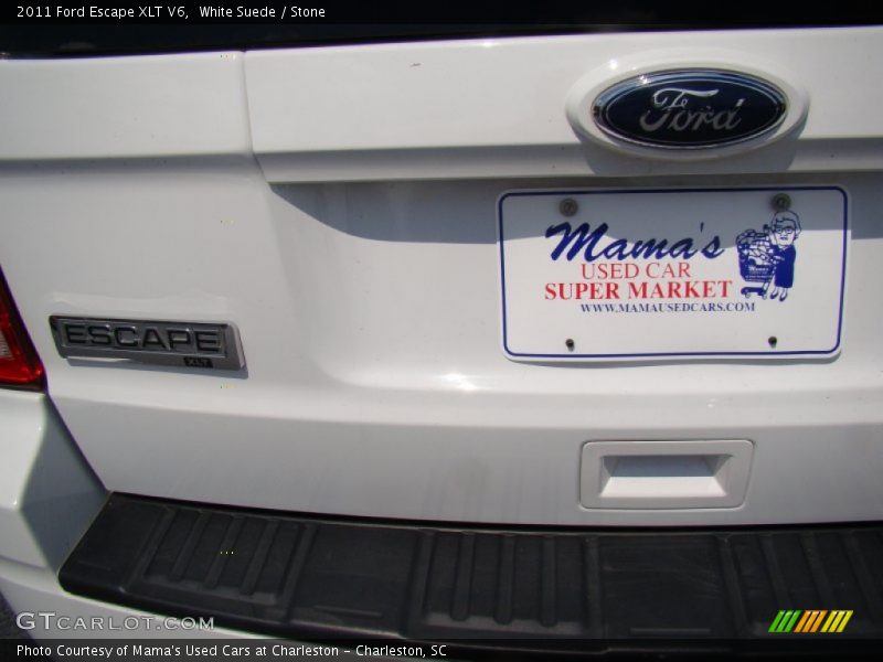 White Suede / Stone 2011 Ford Escape XLT V6
