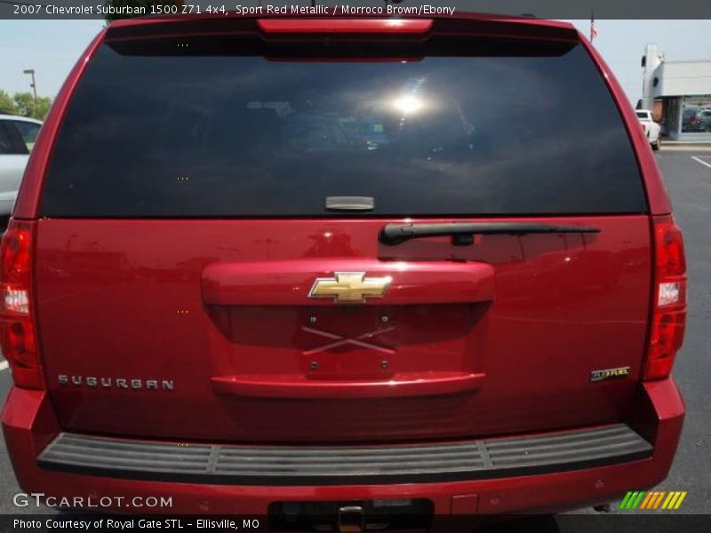 Sport Red Metallic / Morroco Brown/Ebony 2007 Chevrolet Suburban 1500 Z71 4x4