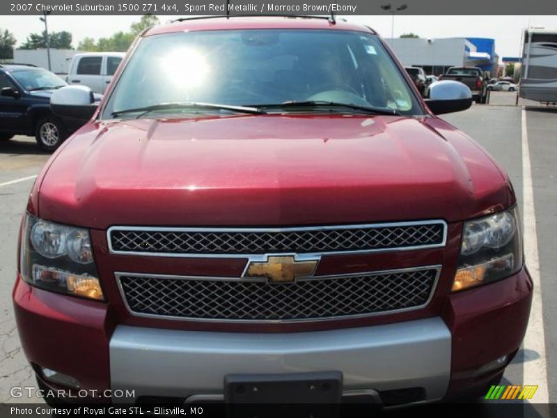 Sport Red Metallic / Morroco Brown/Ebony 2007 Chevrolet Suburban 1500 Z71 4x4