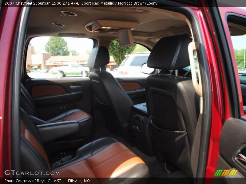 Sport Red Metallic / Morroco Brown/Ebony 2007 Chevrolet Suburban 1500 Z71 4x4