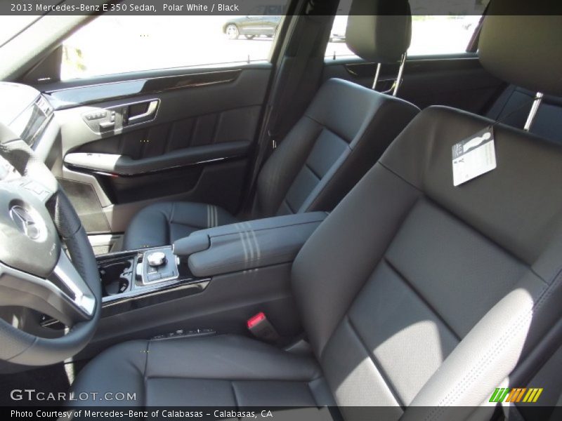 Polar White / Black 2013 Mercedes-Benz E 350 Sedan