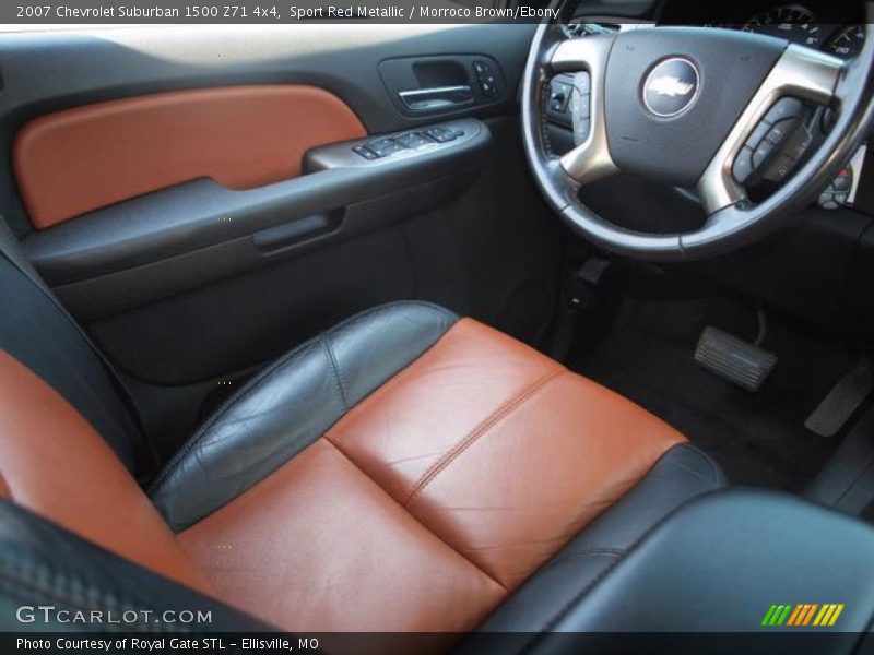 Sport Red Metallic / Morroco Brown/Ebony 2007 Chevrolet Suburban 1500 Z71 4x4
