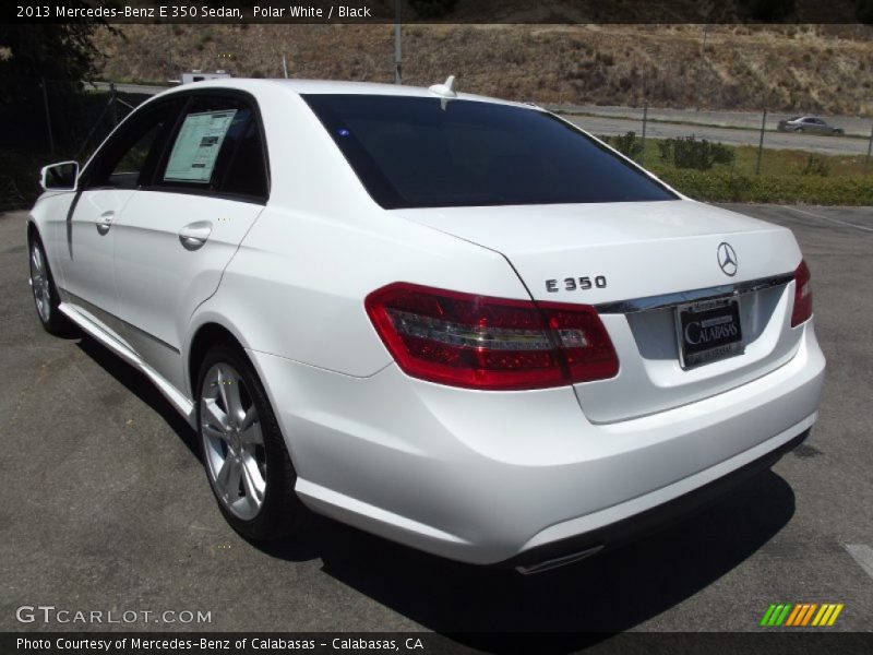 Polar White / Black 2013 Mercedes-Benz E 350 Sedan