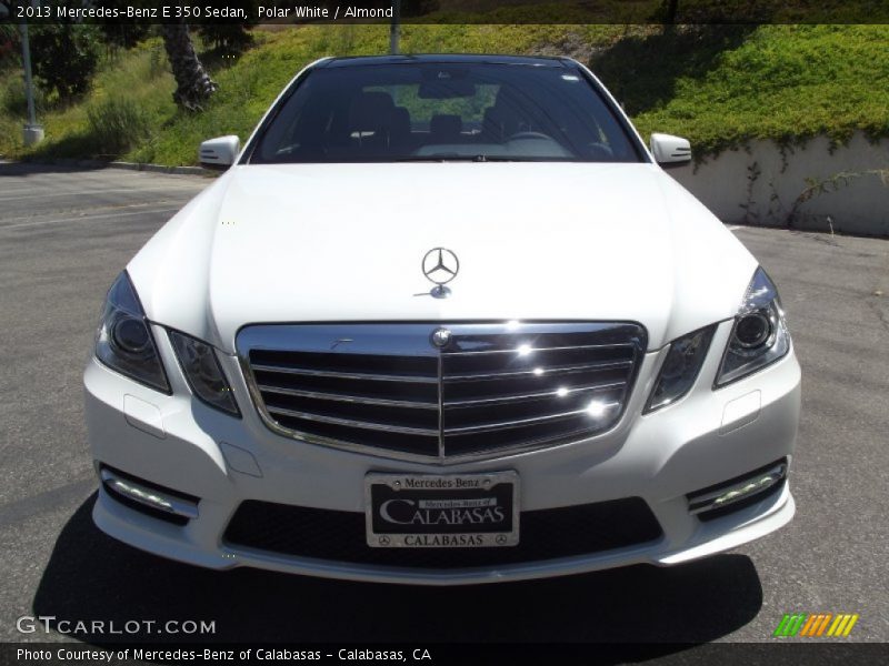 Polar White / Almond 2013 Mercedes-Benz E 350 Sedan