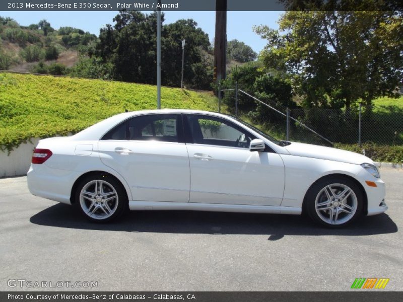 Polar White / Almond 2013 Mercedes-Benz E 350 Sedan