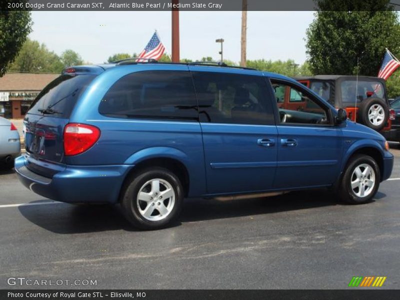 Atlantic Blue Pearl / Medium Slate Gray 2006 Dodge Grand Caravan SXT