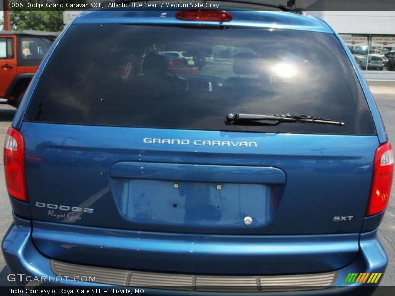 Atlantic Blue Pearl / Medium Slate Gray 2006 Dodge Grand Caravan SXT