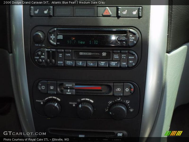 Atlantic Blue Pearl / Medium Slate Gray 2006 Dodge Grand Caravan SXT