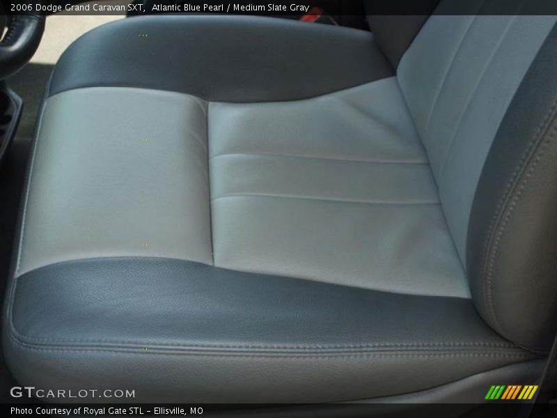 Atlantic Blue Pearl / Medium Slate Gray 2006 Dodge Grand Caravan SXT