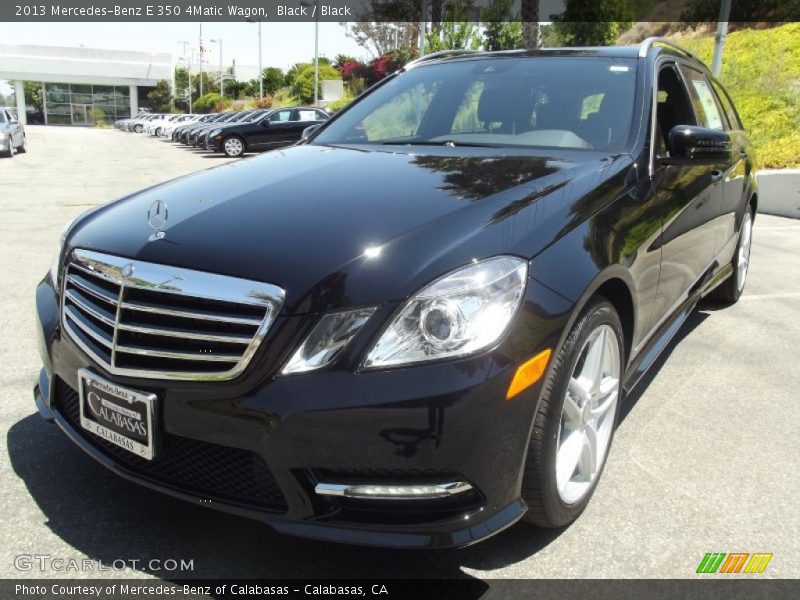 Black / Black 2013 Mercedes-Benz E 350 4Matic Wagon