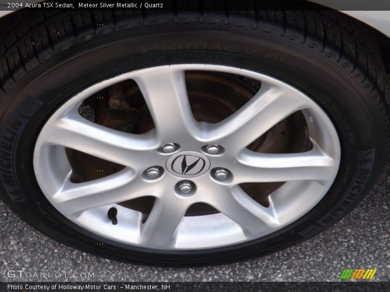 Meteor Silver Metallic / Quartz 2004 Acura TSX Sedan