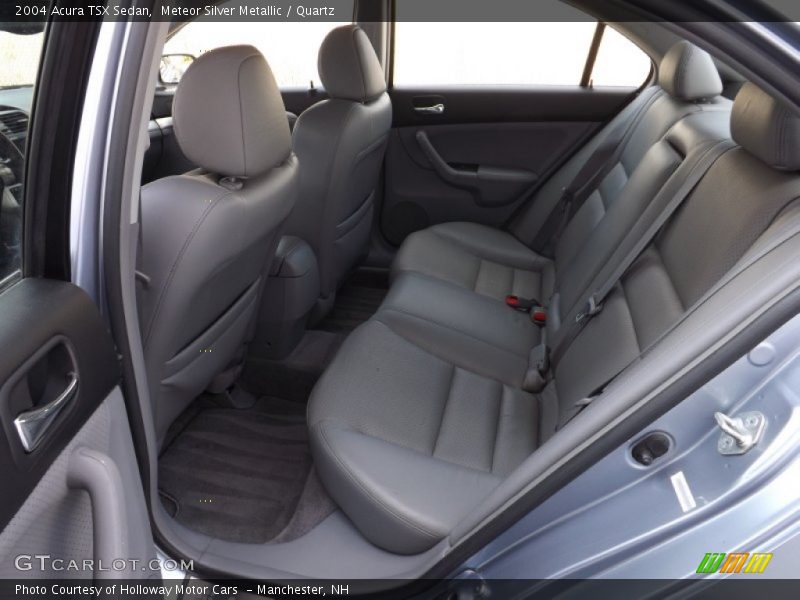 Meteor Silver Metallic / Quartz 2004 Acura TSX Sedan