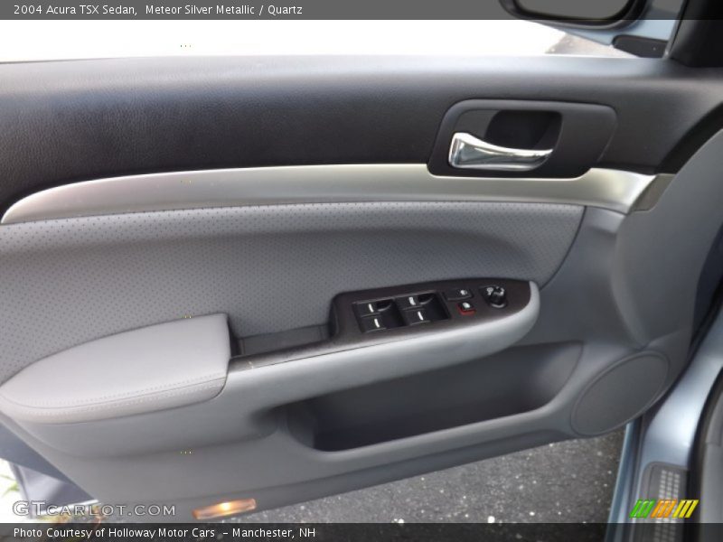 Meteor Silver Metallic / Quartz 2004 Acura TSX Sedan