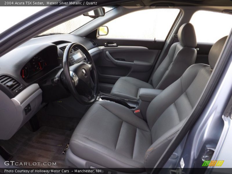 Meteor Silver Metallic / Quartz 2004 Acura TSX Sedan