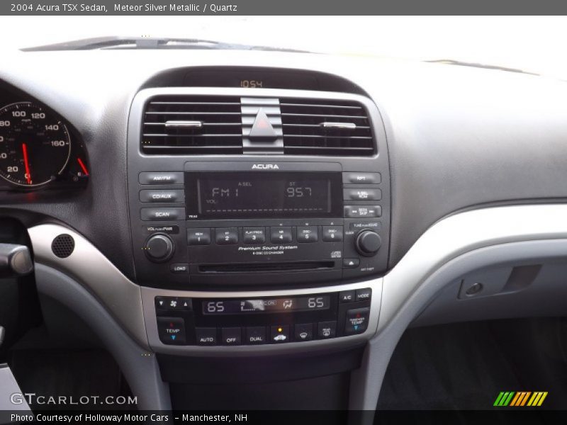 Meteor Silver Metallic / Quartz 2004 Acura TSX Sedan