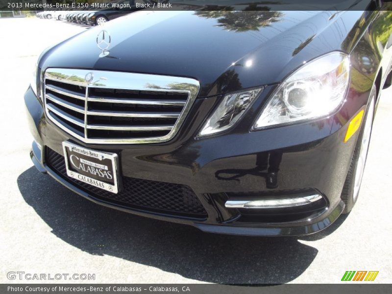 Black / Black 2013 Mercedes-Benz E 350 4Matic Wagon