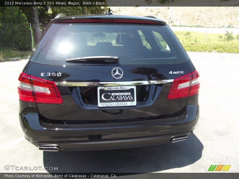 Black / Black 2013 Mercedes-Benz E 350 4Matic Wagon