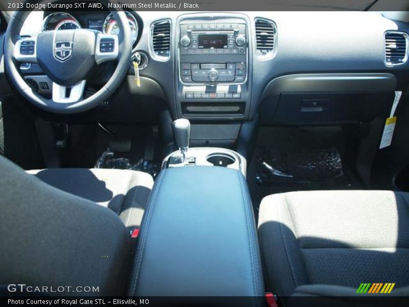 Maximum Steel Metallic / Black 2013 Dodge Durango SXT AWD