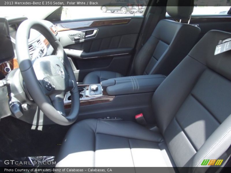 Polar White / Black 2013 Mercedes-Benz E 350 Sedan