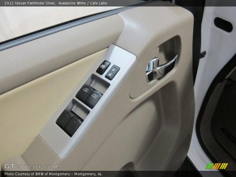 Avalanche White / Cafe Latte 2012 Nissan Pathfinder Silver