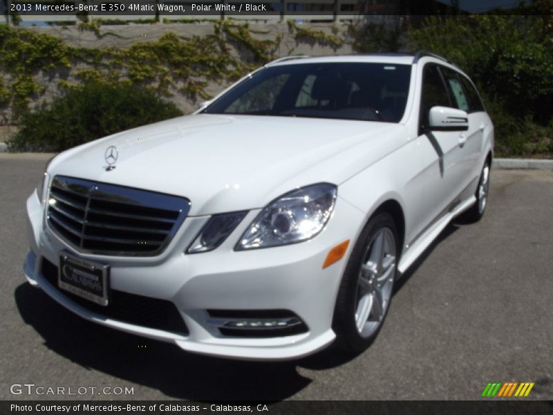 Front 3/4 View of 2013 E 350 4Matic Wagon
