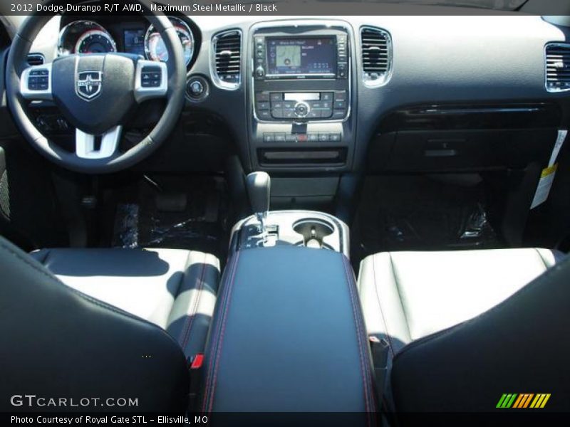 Maximum Steel Metallic / Black 2012 Dodge Durango R/T AWD