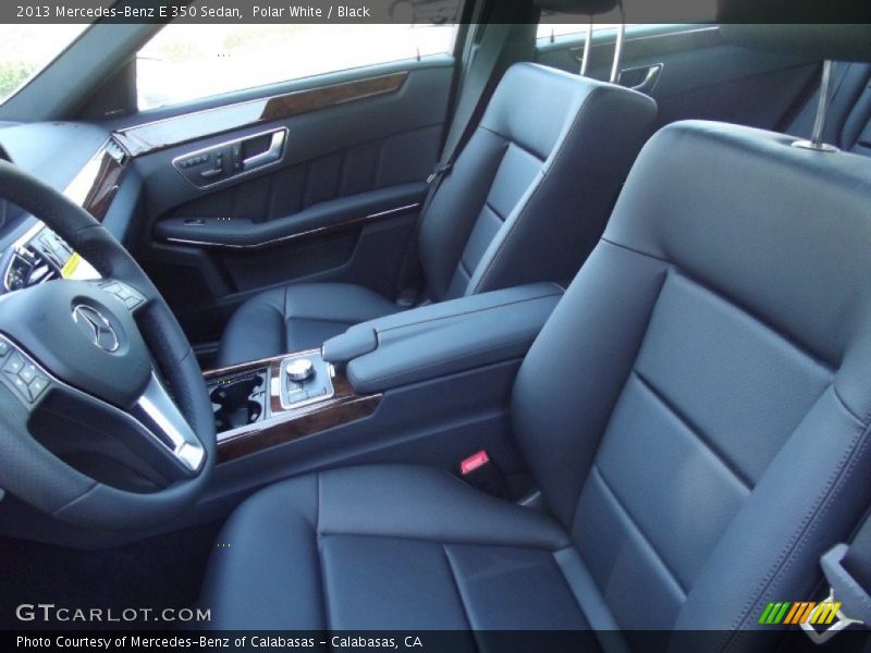 Polar White / Black 2013 Mercedes-Benz E 350 Sedan