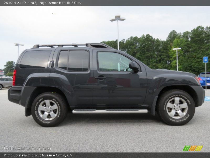 Night Armor Metallic / Gray 2010 Nissan Xterra S