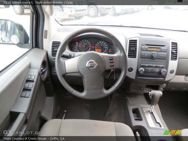 Night Armor Metallic / Gray 2010 Nissan Xterra S