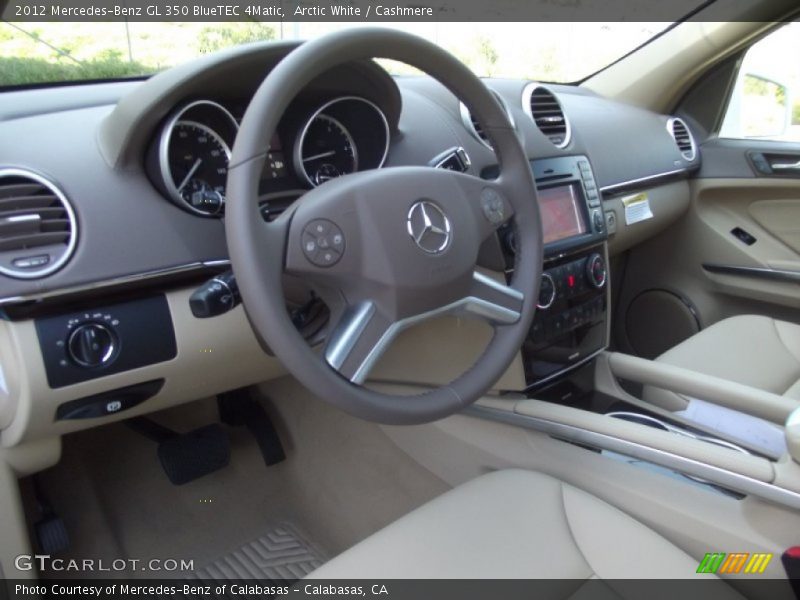 Arctic White / Cashmere 2012 Mercedes-Benz GL 350 BlueTEC 4Matic