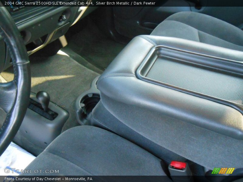 Silver Birch Metallic / Dark Pewter 2004 GMC Sierra 2500HD SLE Extended Cab 4x4