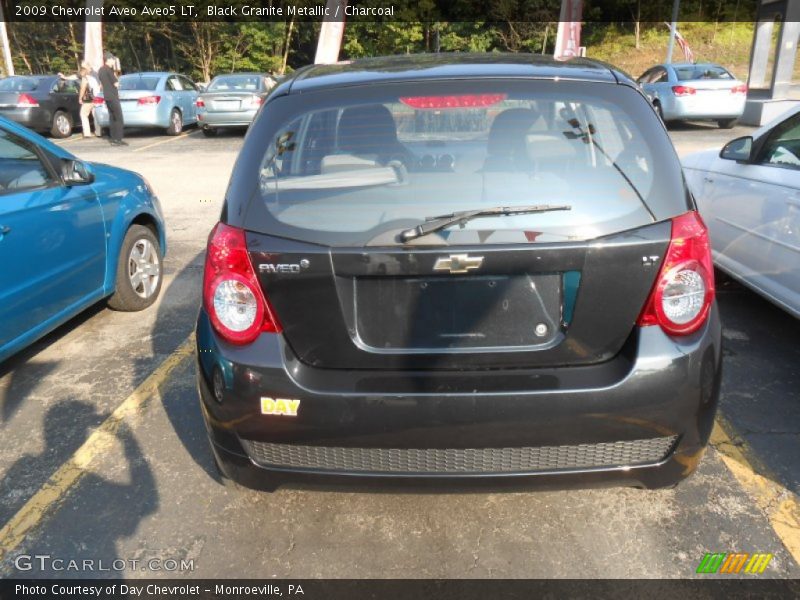 Black Granite Metallic / Charcoal 2009 Chevrolet Aveo Aveo5 LT