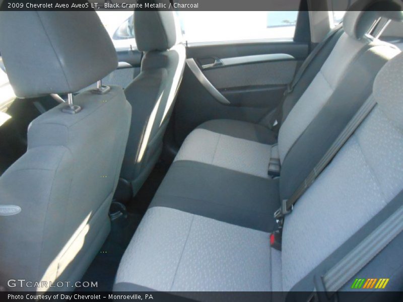 Black Granite Metallic / Charcoal 2009 Chevrolet Aveo Aveo5 LT