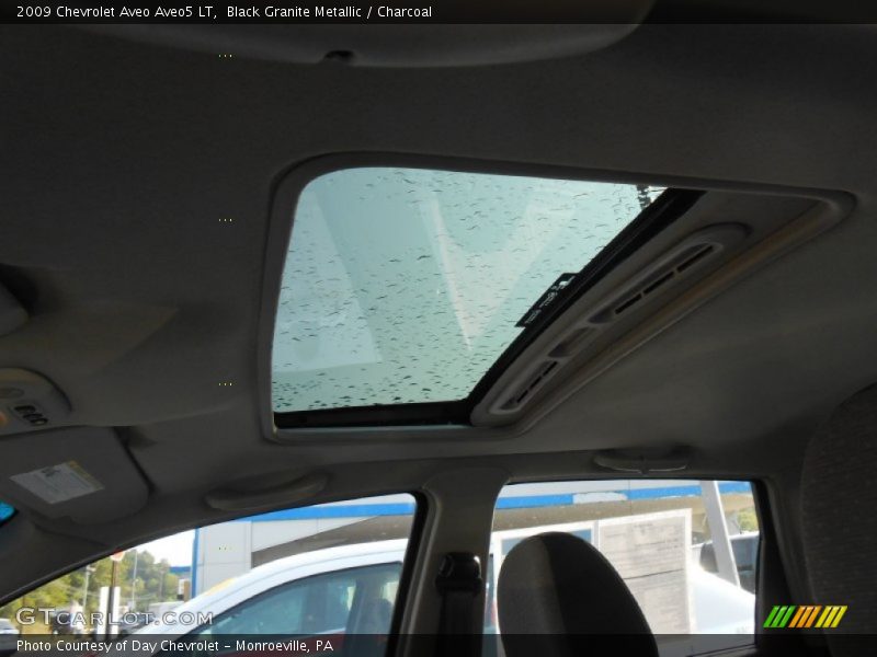 Black Granite Metallic / Charcoal 2009 Chevrolet Aveo Aveo5 LT