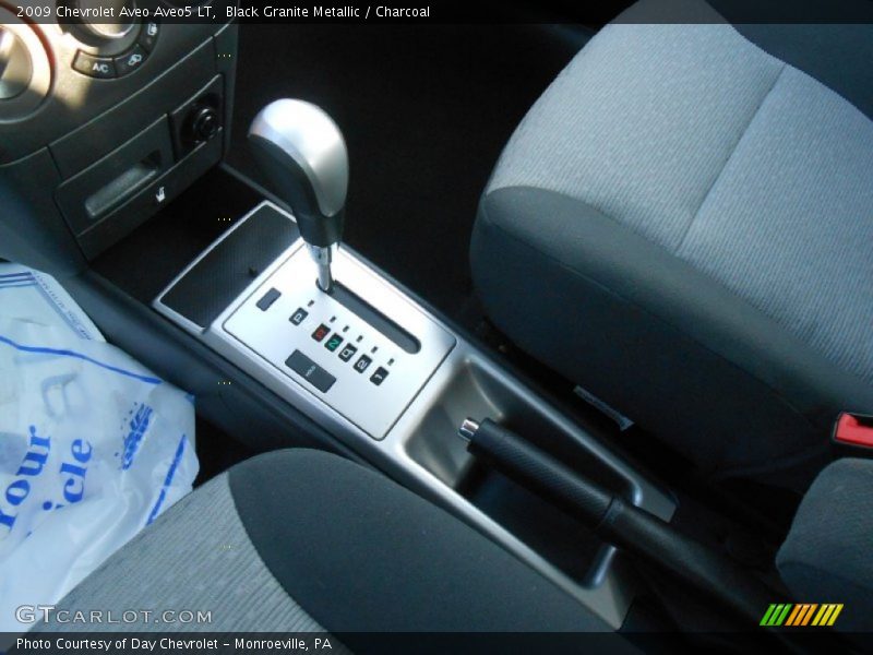 Black Granite Metallic / Charcoal 2009 Chevrolet Aveo Aveo5 LT