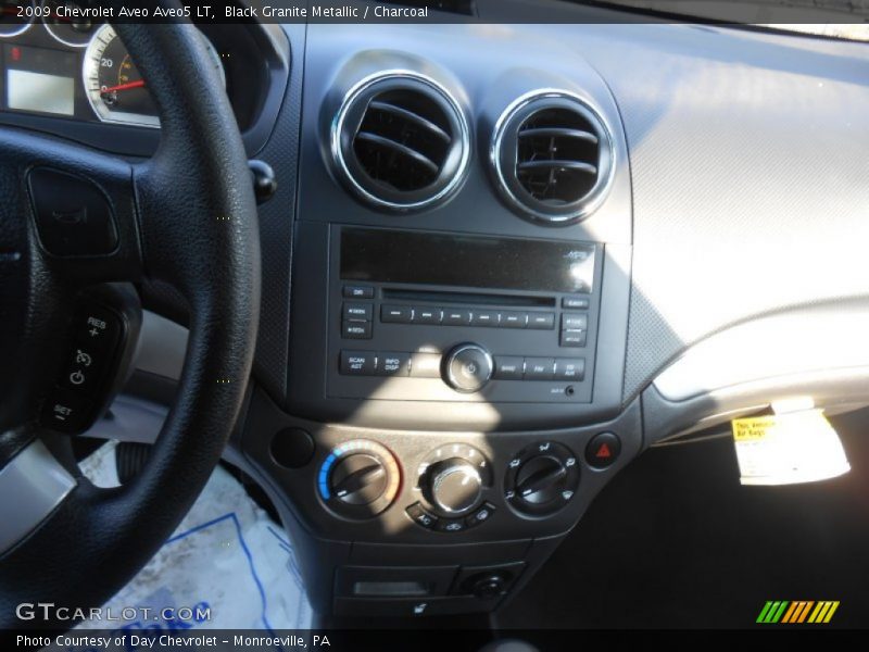 Black Granite Metallic / Charcoal 2009 Chevrolet Aveo Aveo5 LT