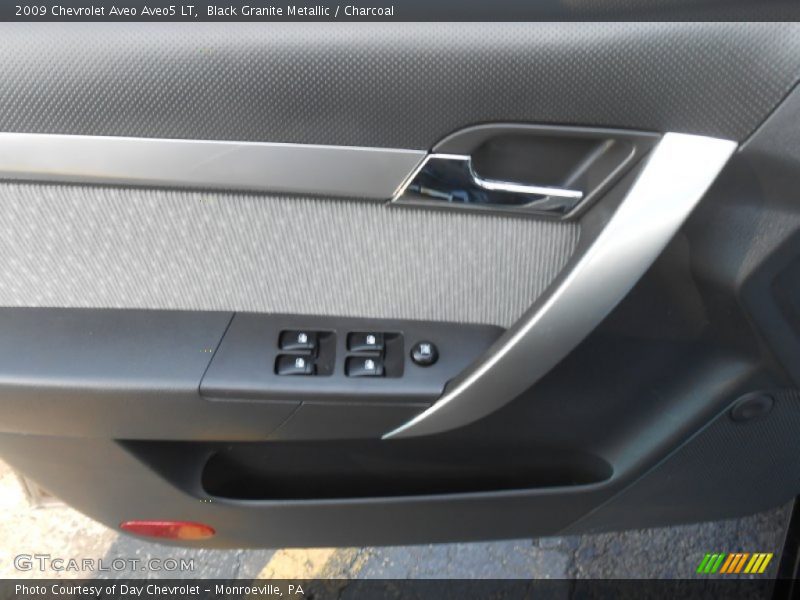 Black Granite Metallic / Charcoal 2009 Chevrolet Aveo Aveo5 LT